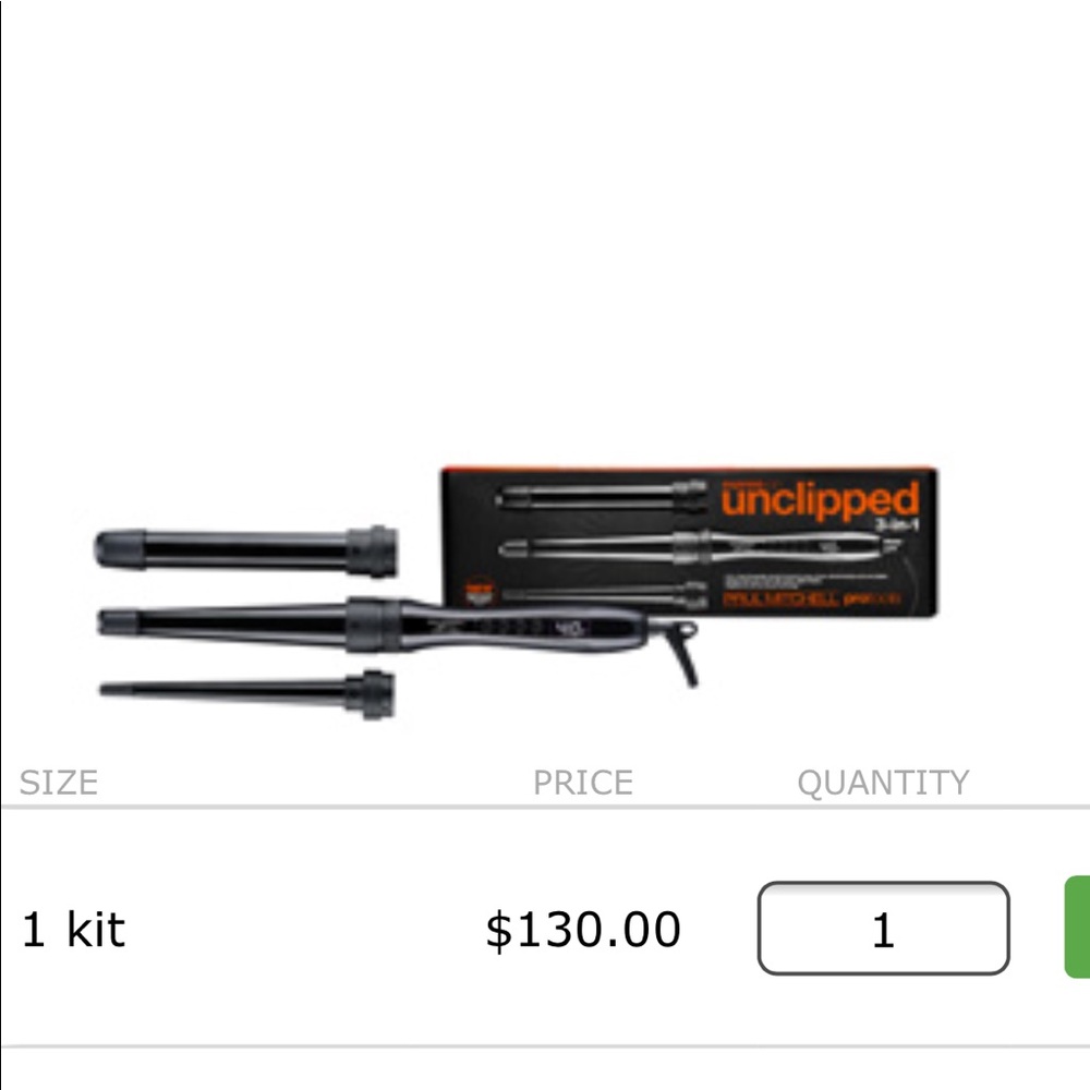 Paul Mitchell unclipped 3  in 1 curling wand